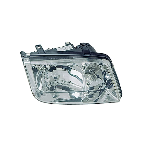 Eagle Eyes RH HEADLAMP ASSY COMPOSITE; W/FOG LAMPS; W/BRIGHT BEZEL; JETTA 99-02 VW088-A001R